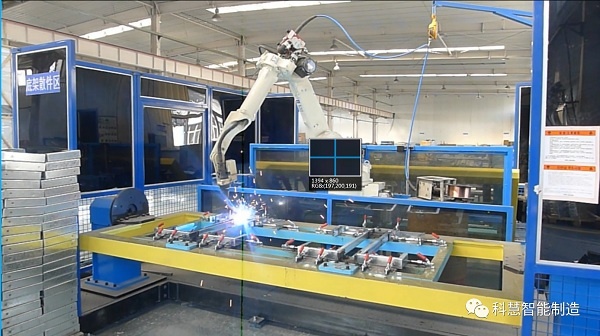 俄罗斯专享会智能造作精品案例全解析：造冷设备焊接自动化工作站